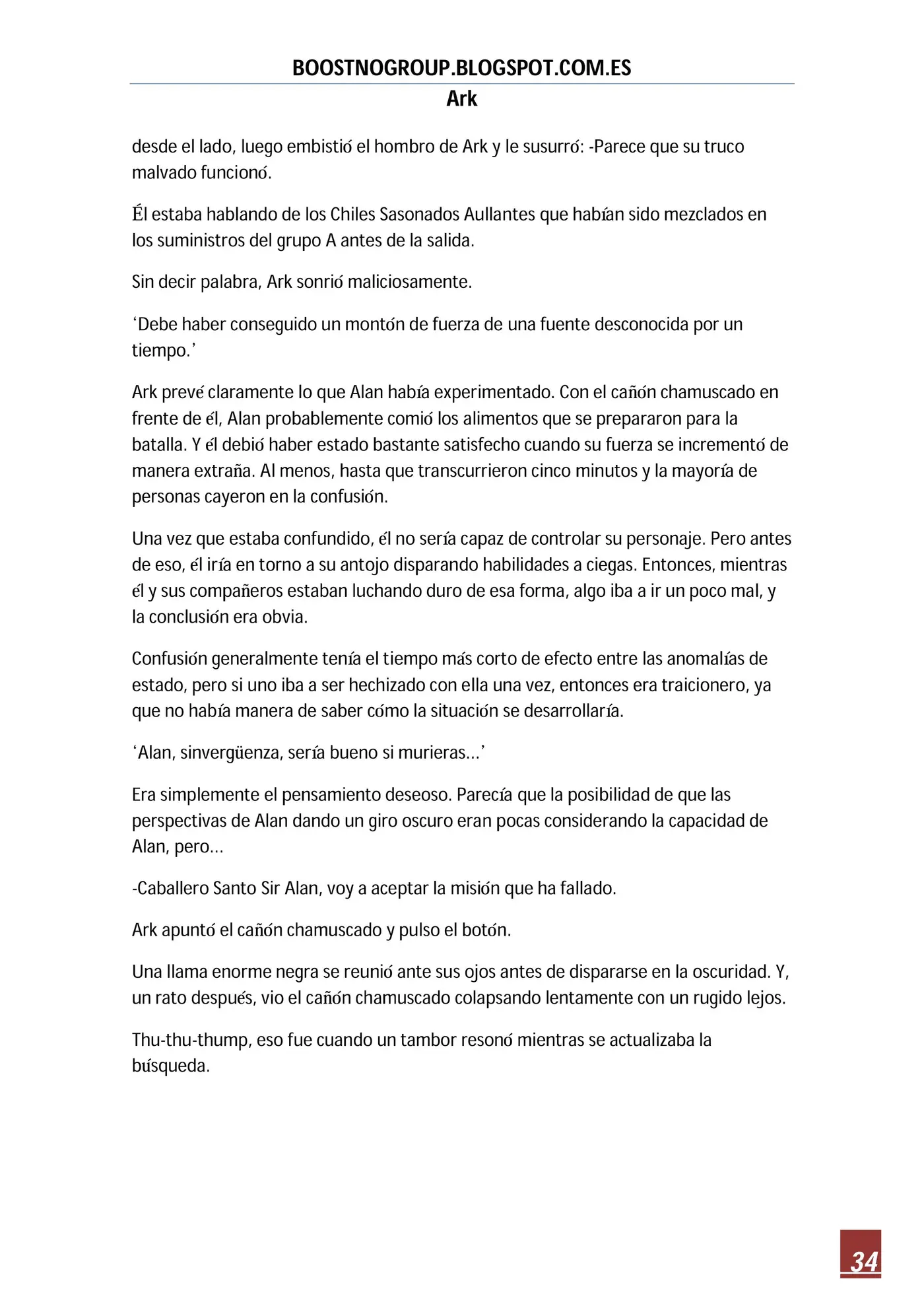 Ark (novela) (2016) - Capítulo 23 - Página 34 - LectorTMOo