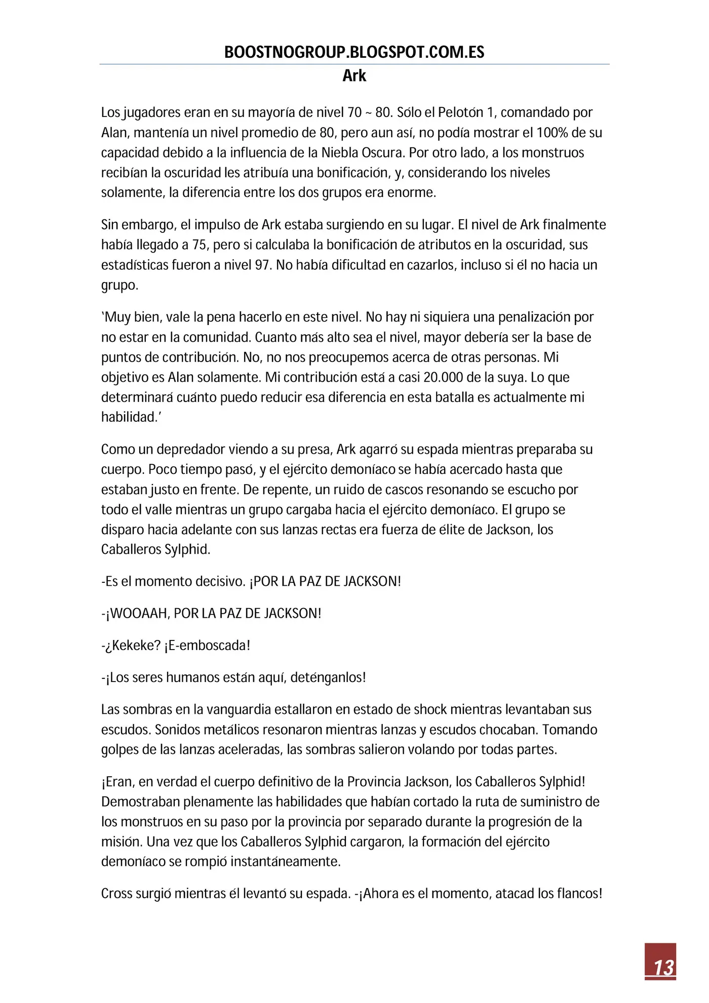 Ark (novela) (2016) - Capítulo 24 - Página 13 - LectorTMOo