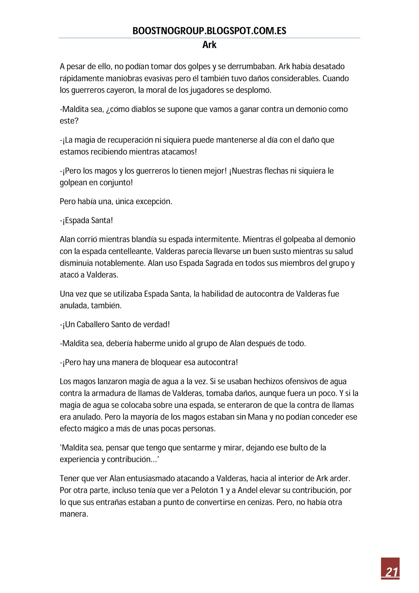 Ark (novela) (2016) - Capítulo 24 - Página 21 - LectorTMOo