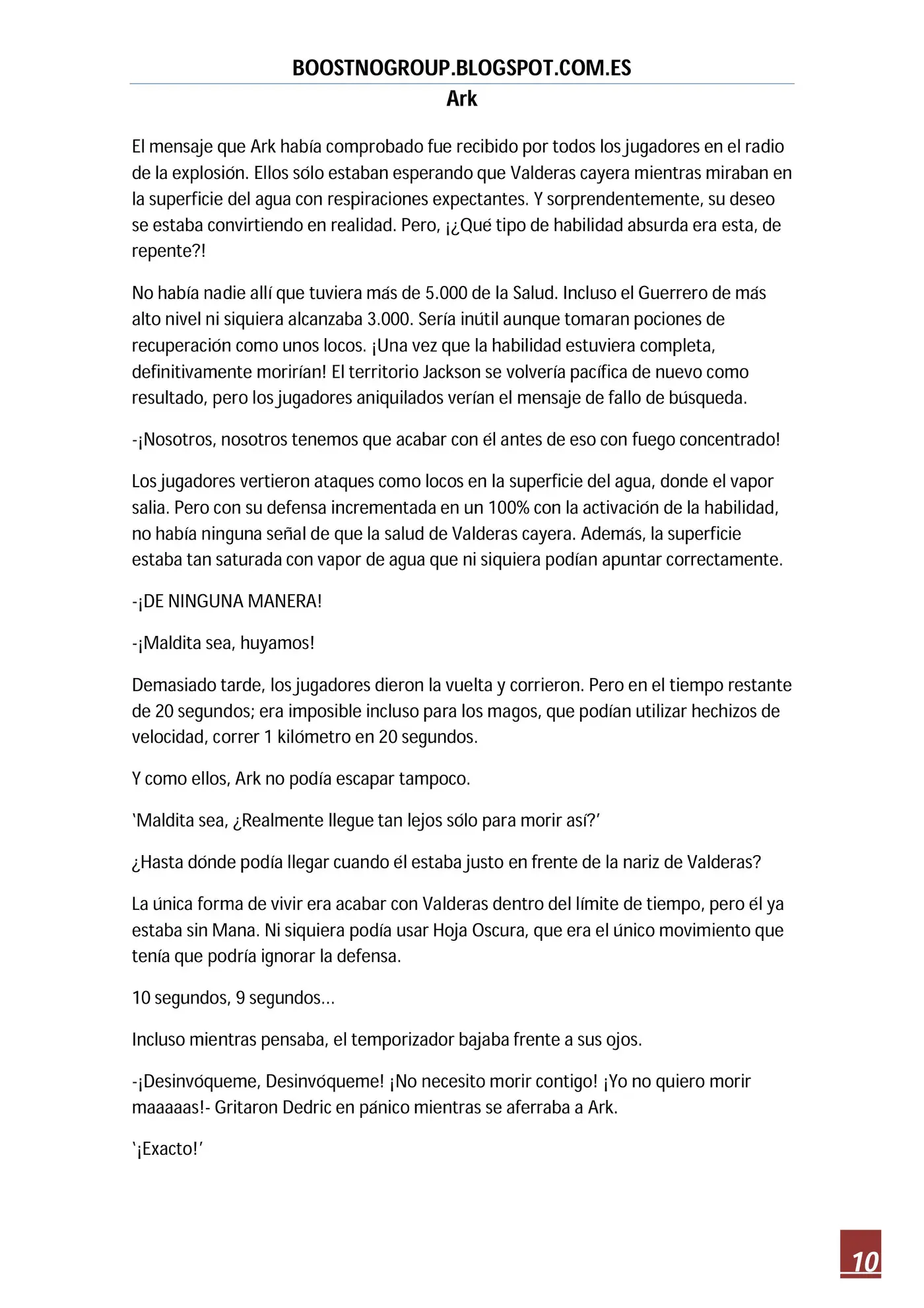 Ark (novela) (2016) - Capítulo 25 - Página 10 - LectorTMOo