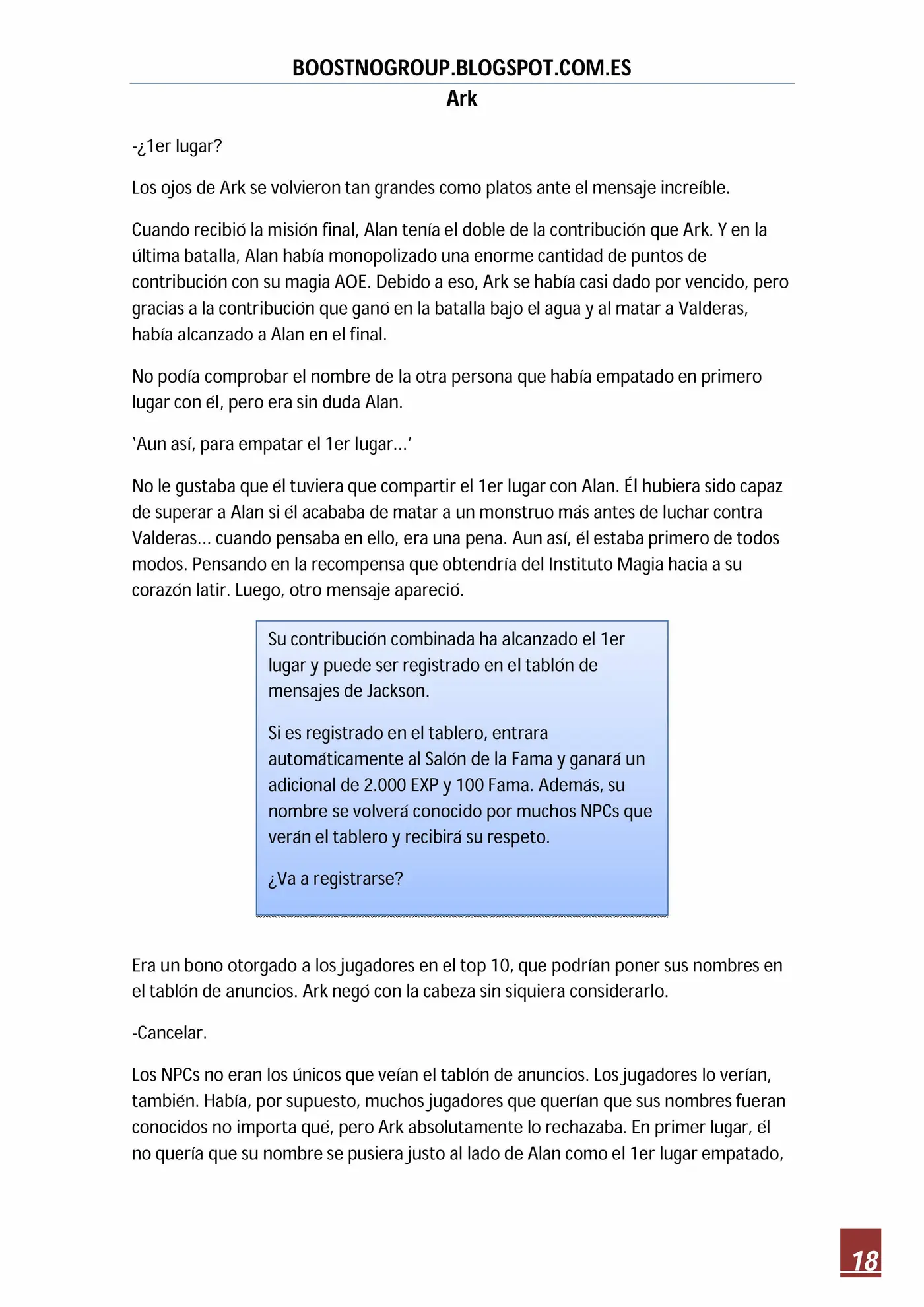 Ark (novela) (2016) - Capítulo 25 - Página 18 - LectorTMOo