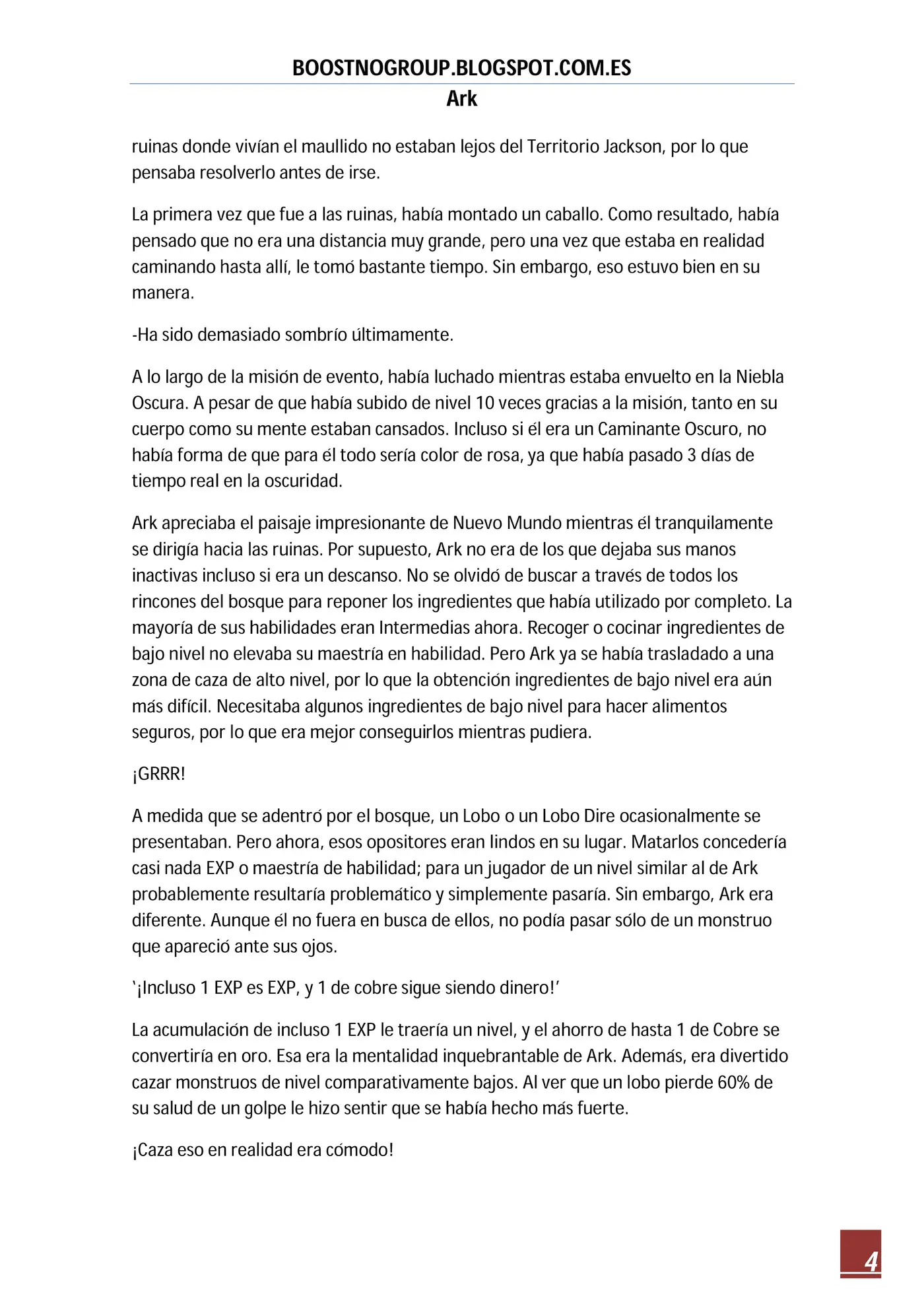 Ark (novela) (2016) - Capítulo 27 - Página 4 - LectorTMOo