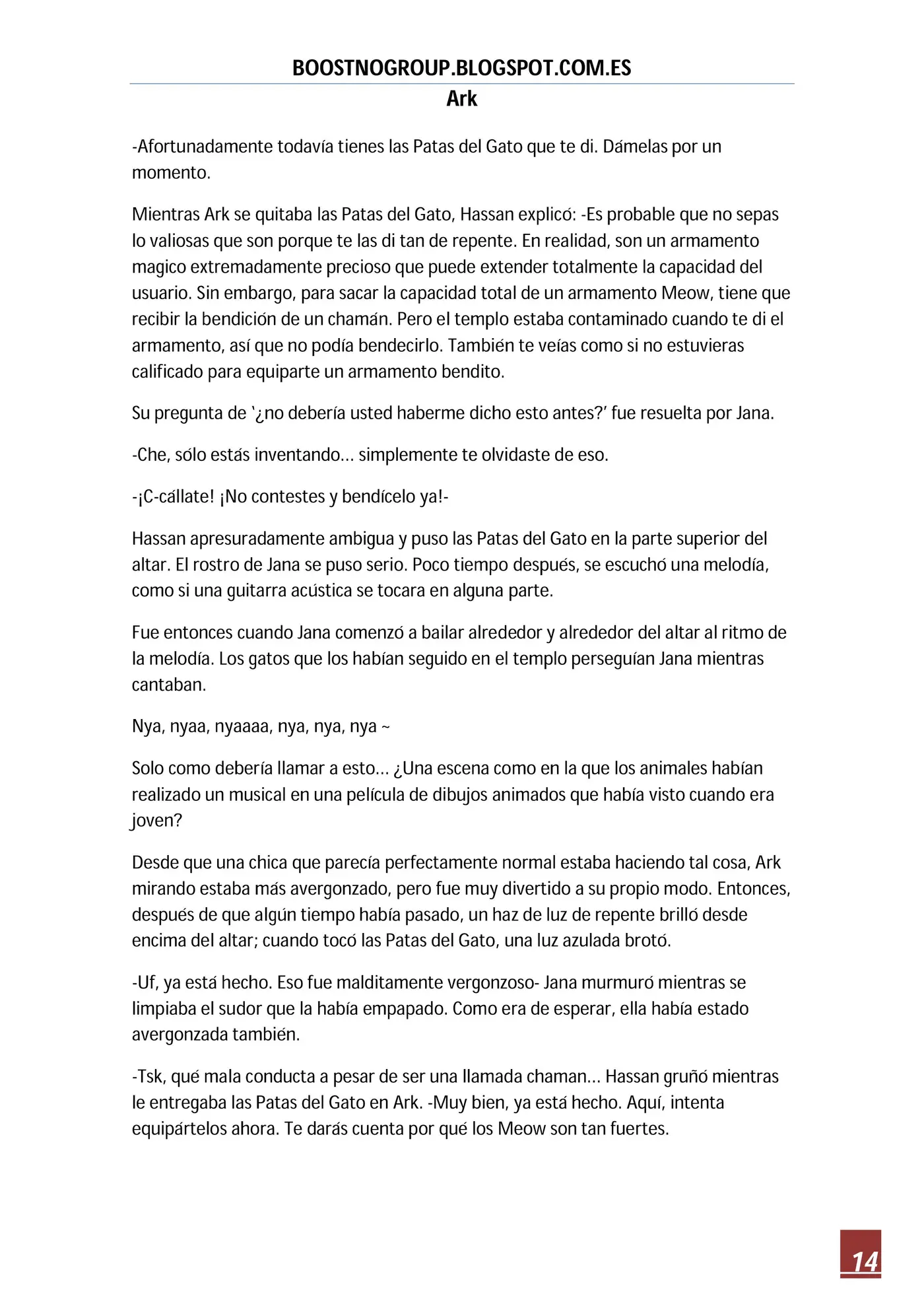Ark (novela) (2016) - Capítulo 27 - Página 14 - LectorTMOo