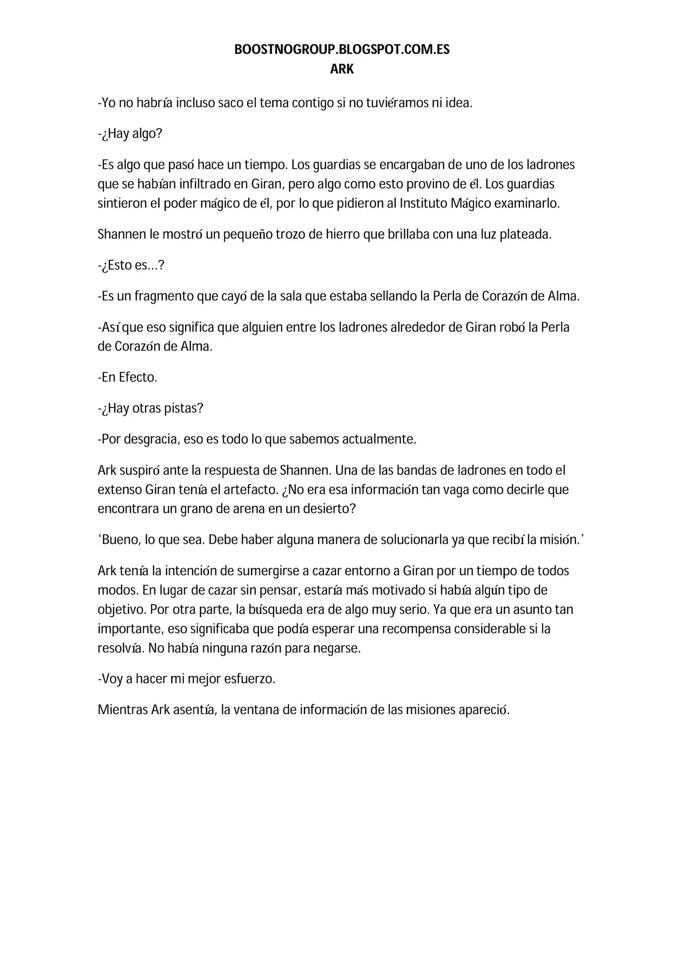 Ark (novela) (2016) - Capítulo 28 - Página 10 - LectorTMOo