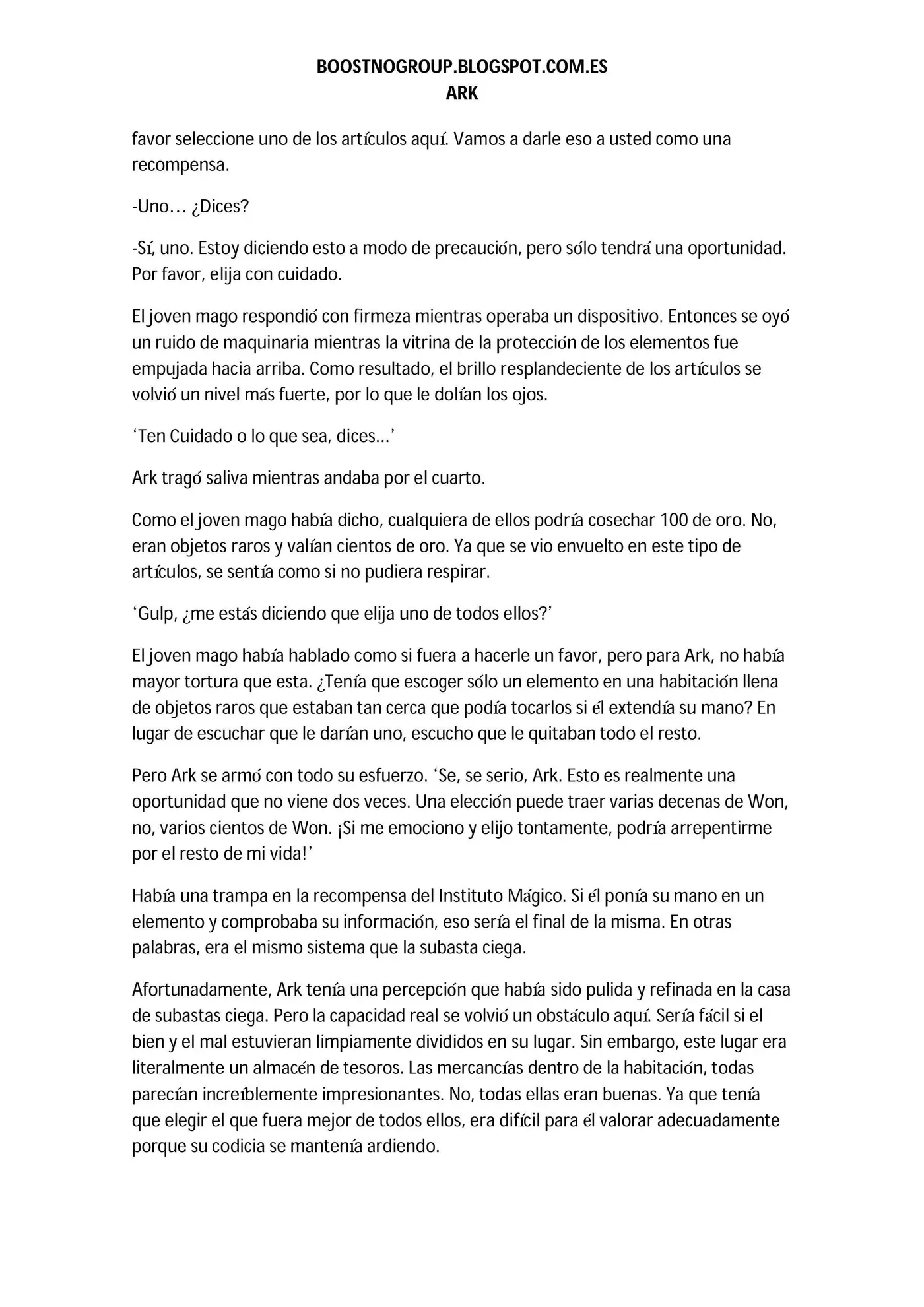 Ark (novela) (2016) - Capítulo 28 - Página 14 - LectorTMOo