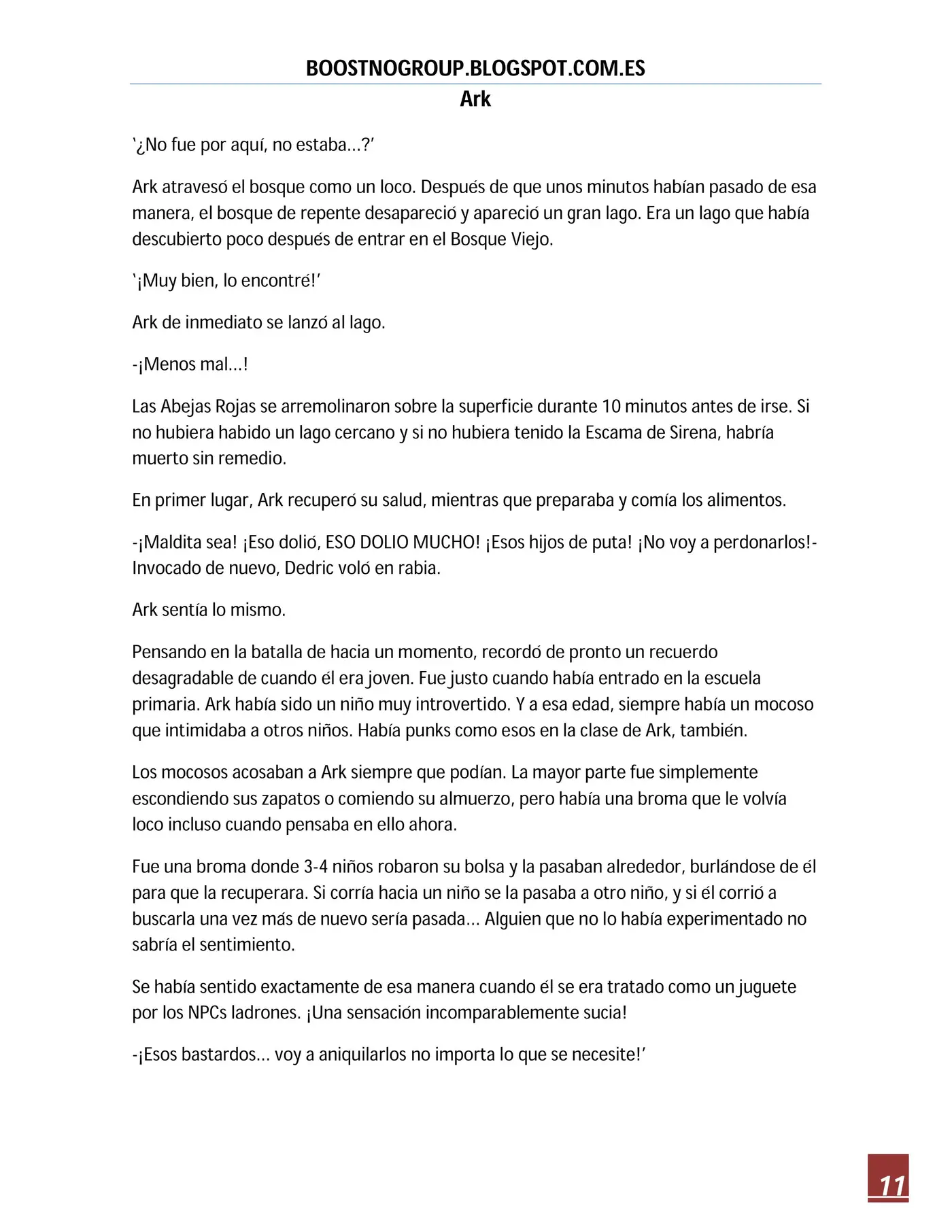 Ark (novela) (2016) - Capítulo 29 - Página 12 - LectorTMOo