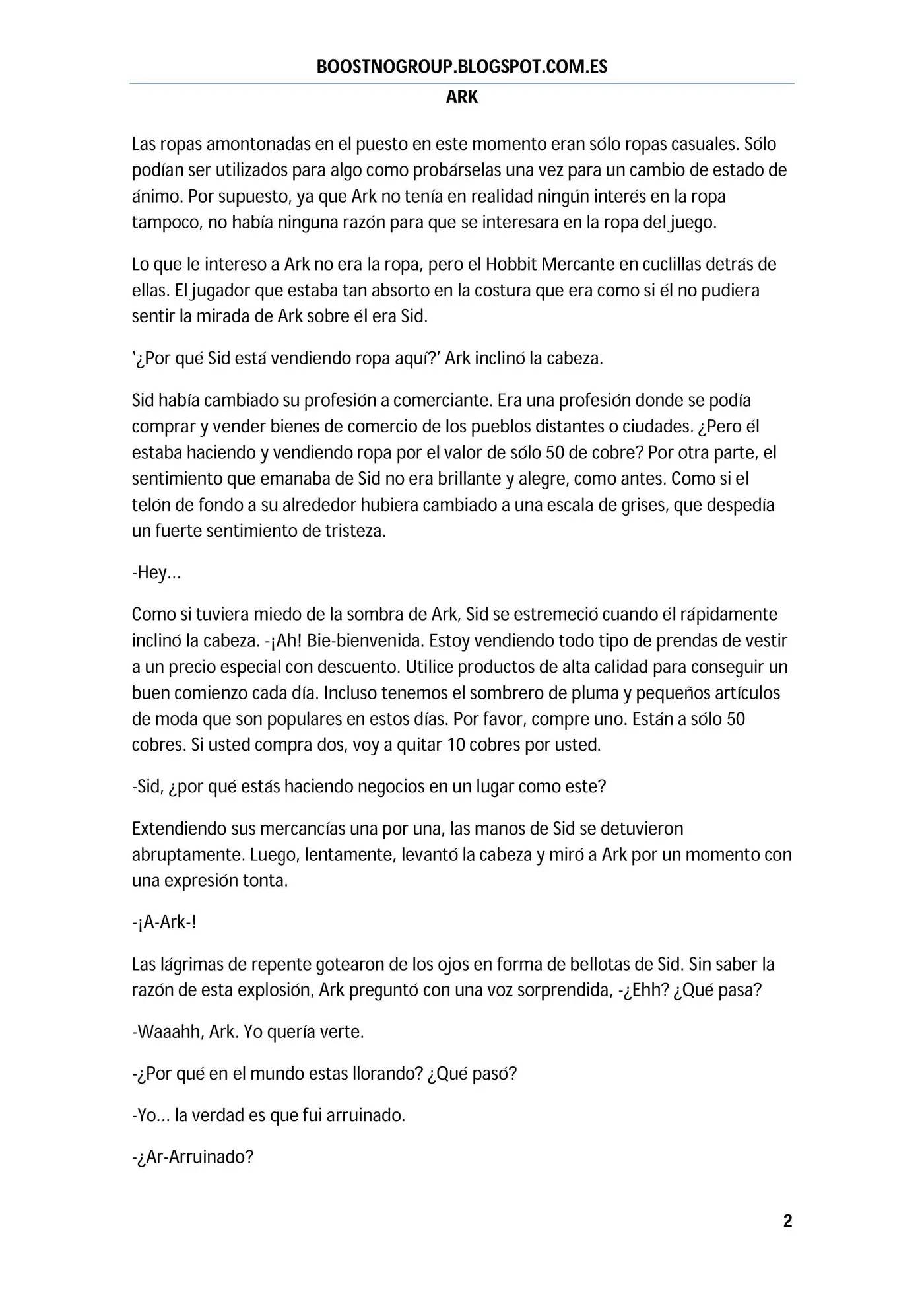 Ark (novela) (2016) - Capítulo 30 - Página 3 - LectorTMOo
