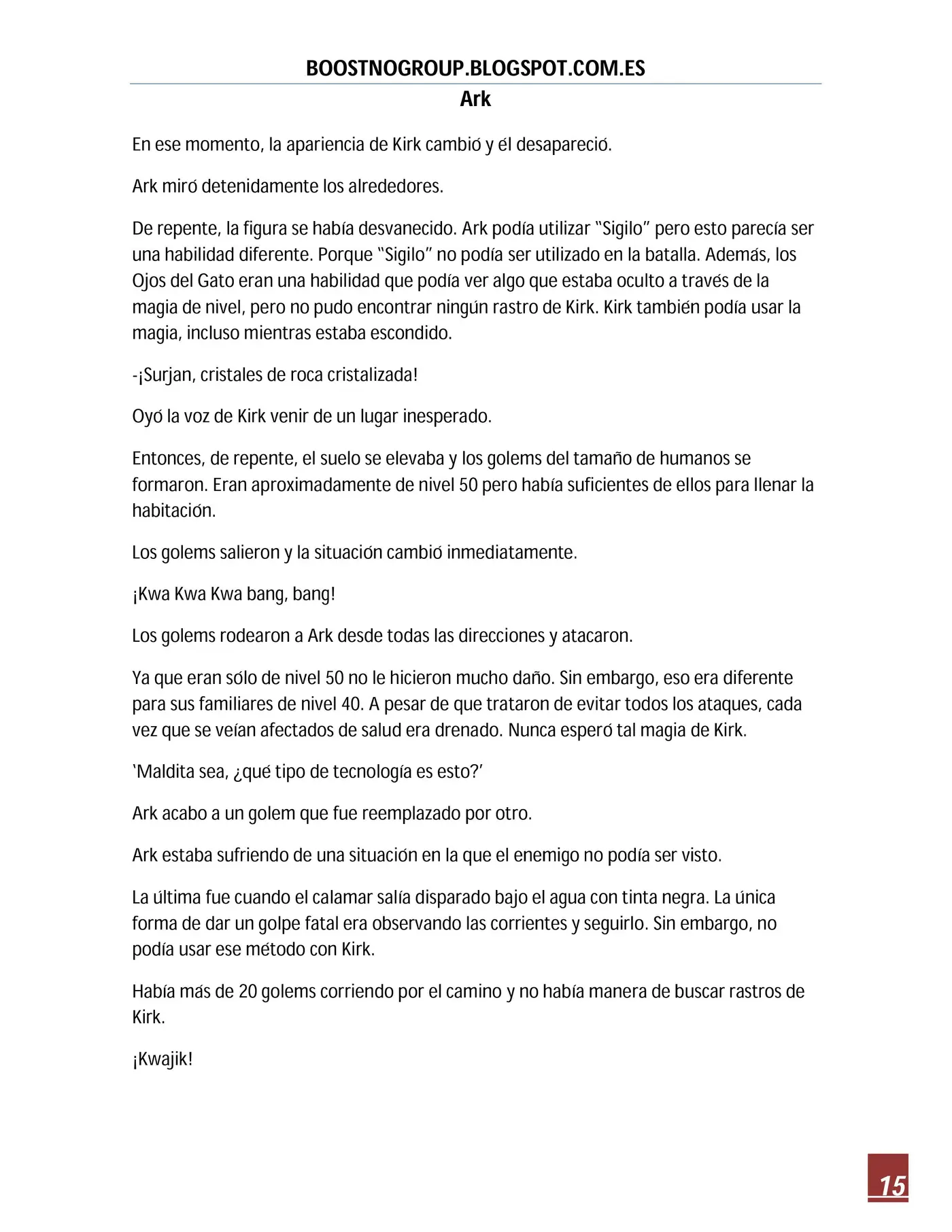 Ark (novela) (2016) - Capítulo 32 - Página 16 - LectorTMOo