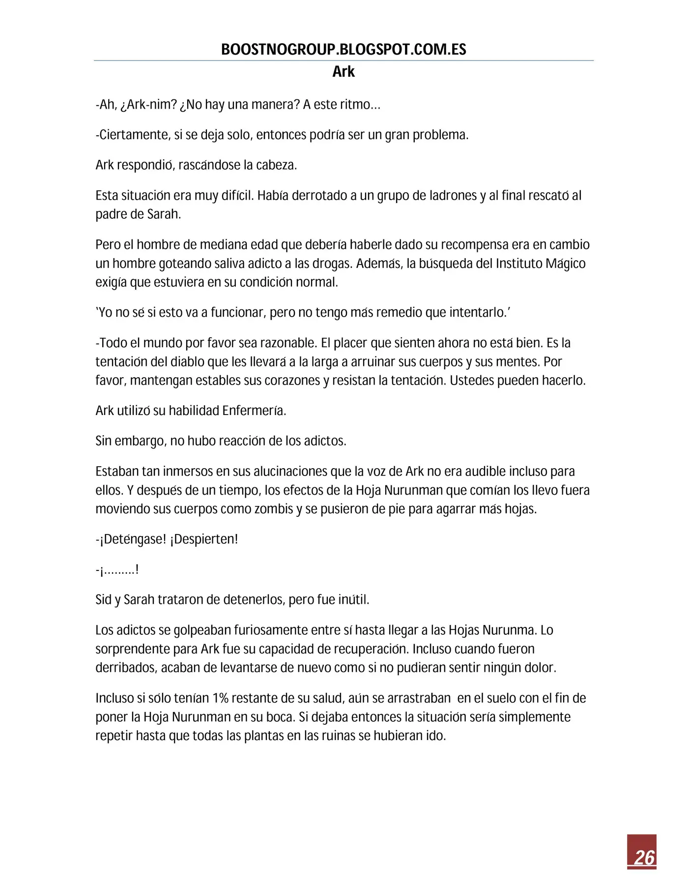 Ark (novela) (2016) - Capítulo 32 - Página 27 - LectorTMOo
