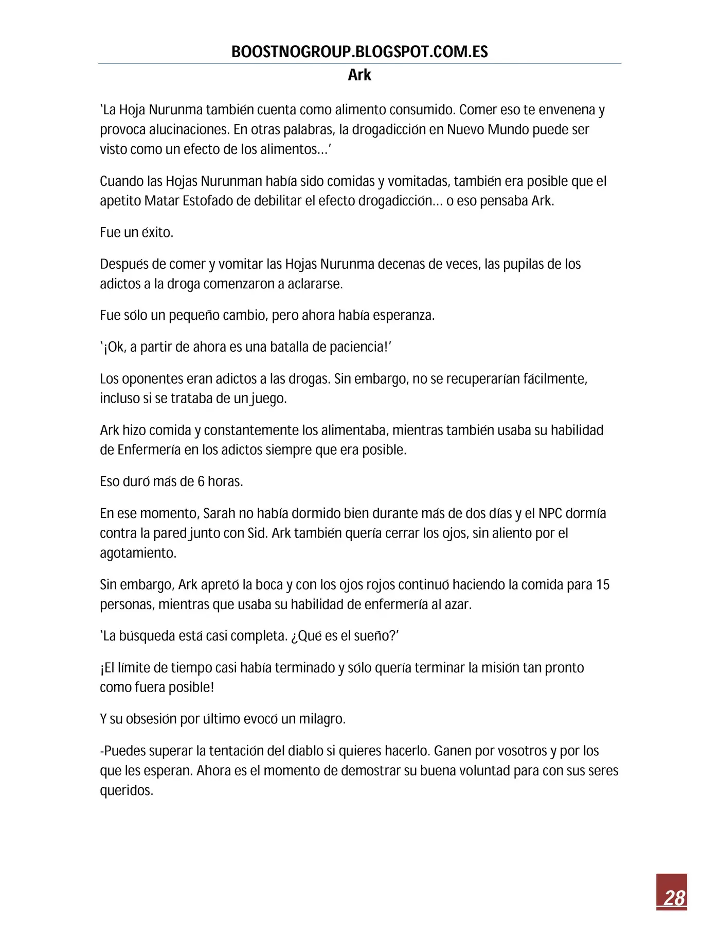 Ark (novela) (2016) - Capítulo 32 - Página 29 - LectorTMOo