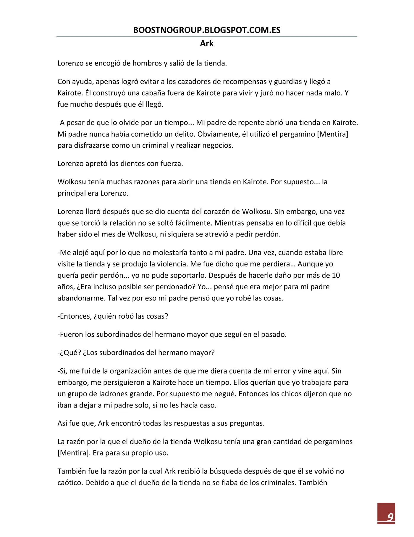 Ark (novela) (2016) - Capítulo 33 - Página 10 - LectorTMOo