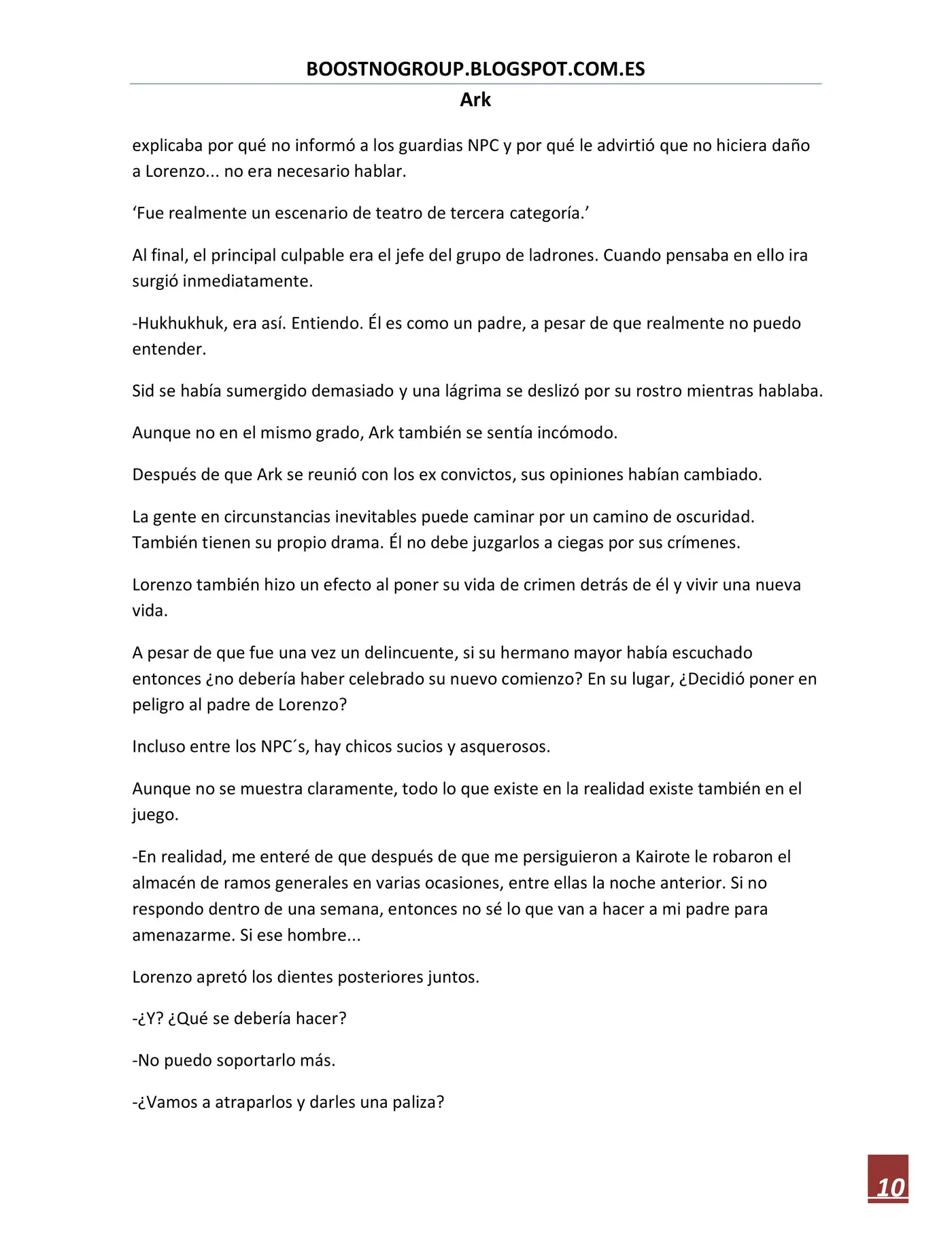 Ark (novela) (2016) - Capítulo 33 - Página 11 - LectorTMOo