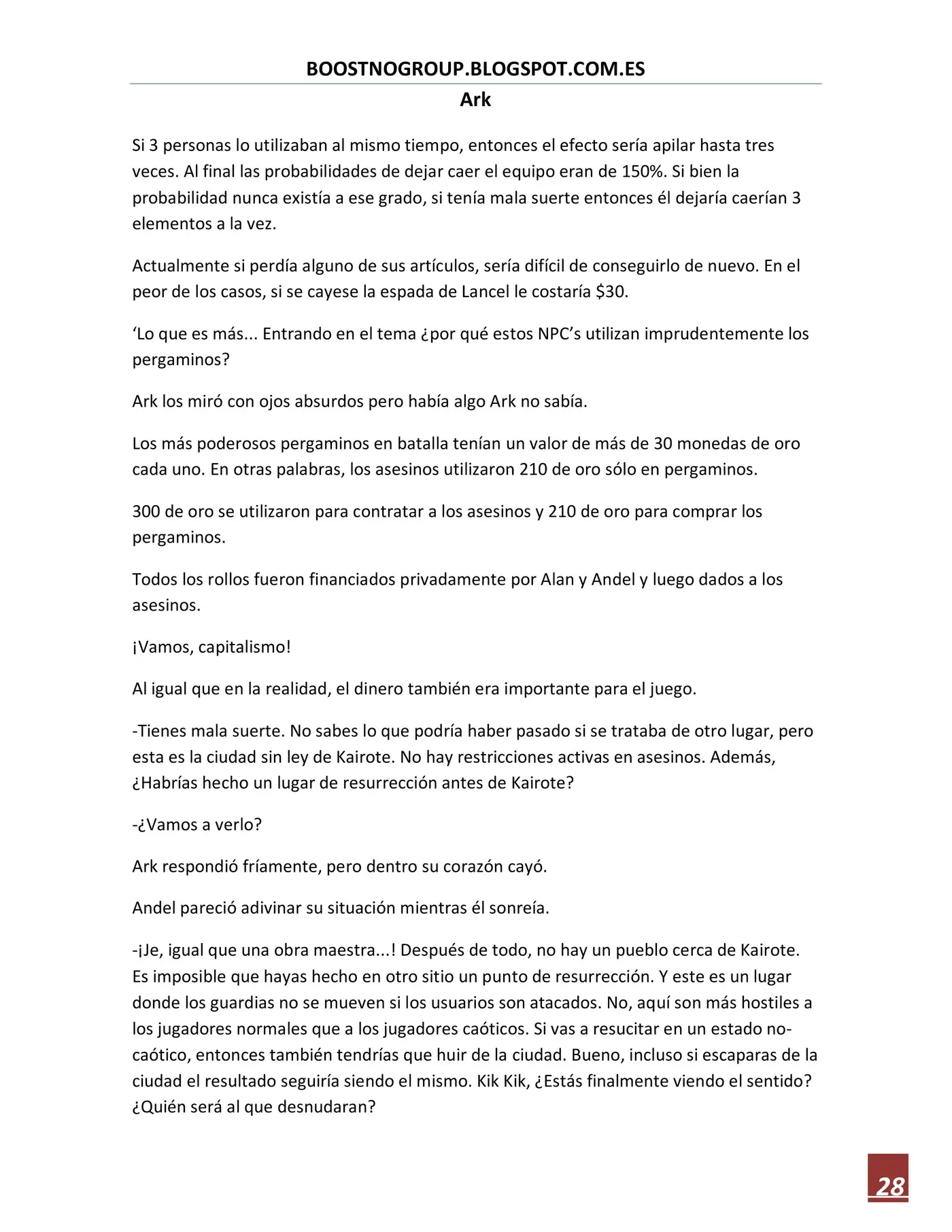 Ark (novela) (2016) - Capítulo 33 - Página 29 - LectorTMOo