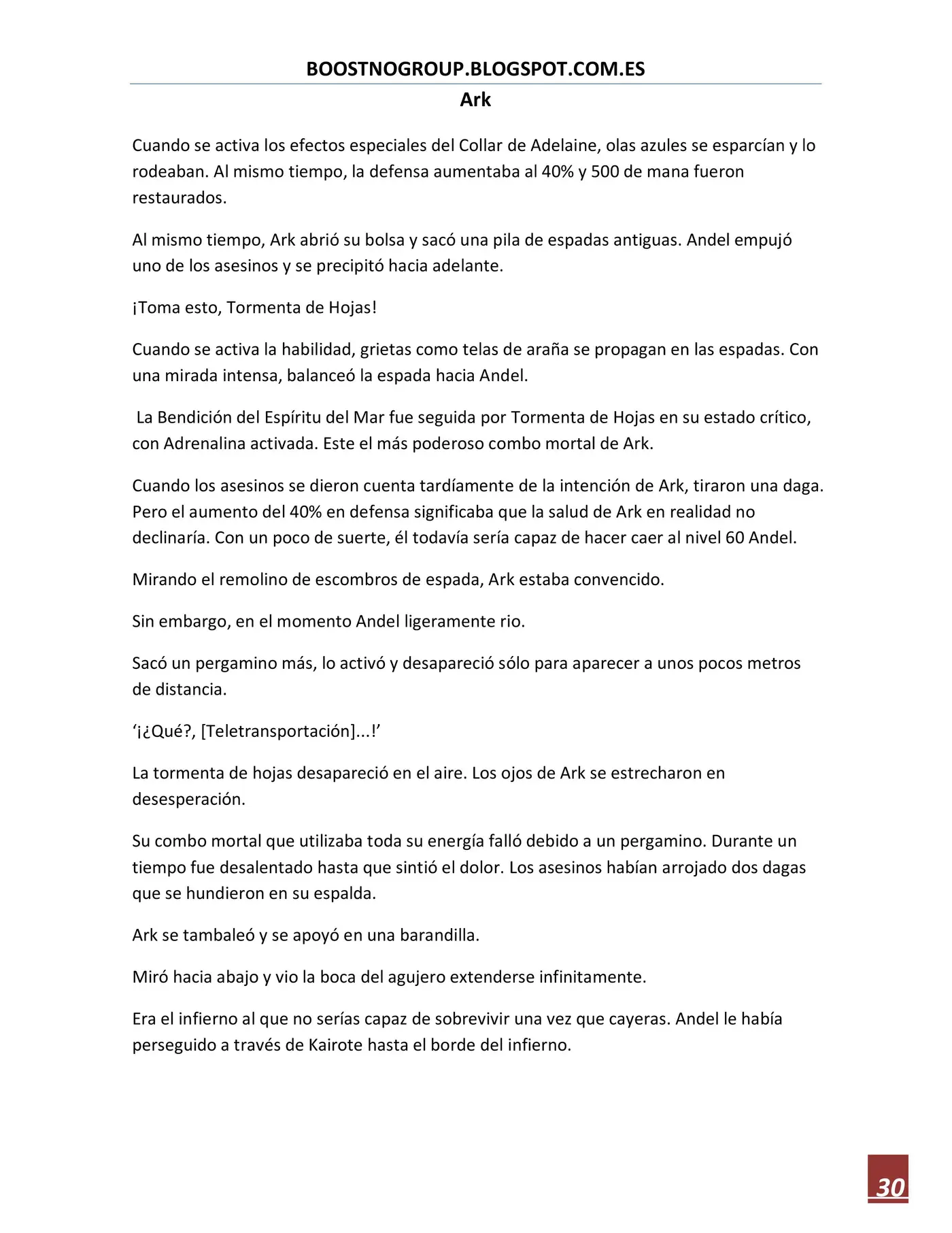 Ark (novela) (2016) - Capítulo 33 - Página 31 - LectorTMOo