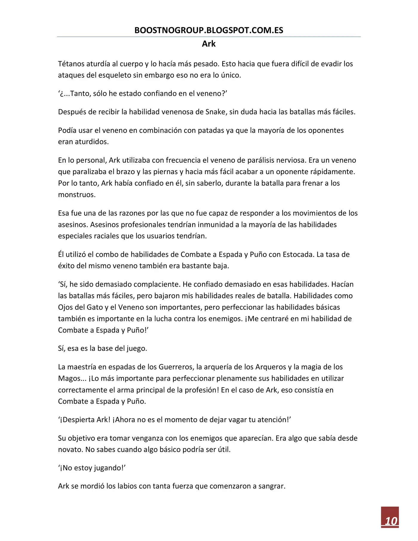 Ark (novela) (2016) - Capítulo 35 - Página 11 - LectorTMOo