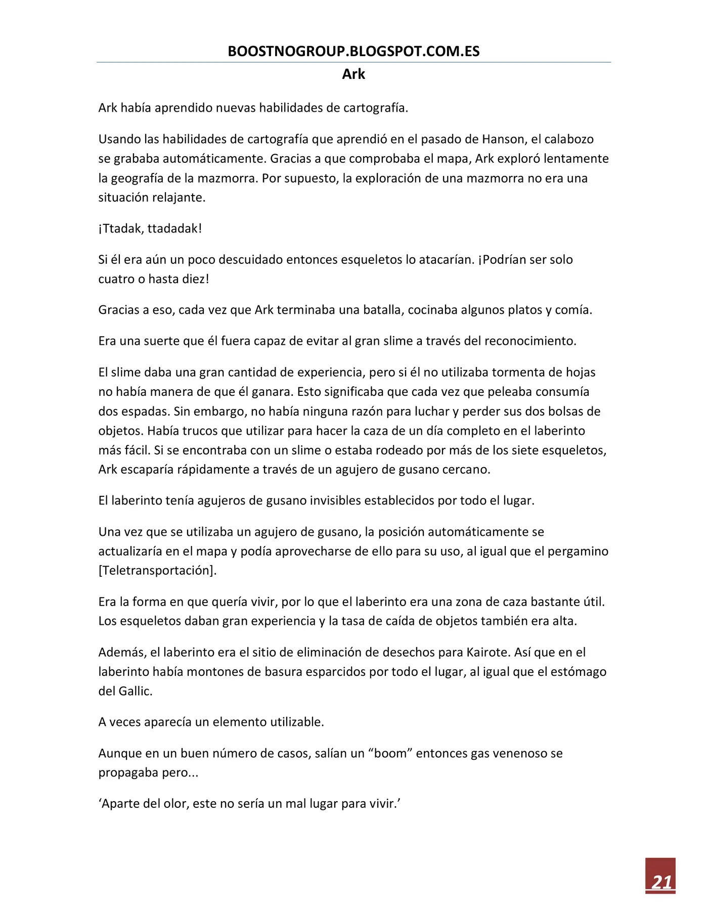 Ark (novela) (2016) - Capítulo 35 - Página 22 - LectorTMOo