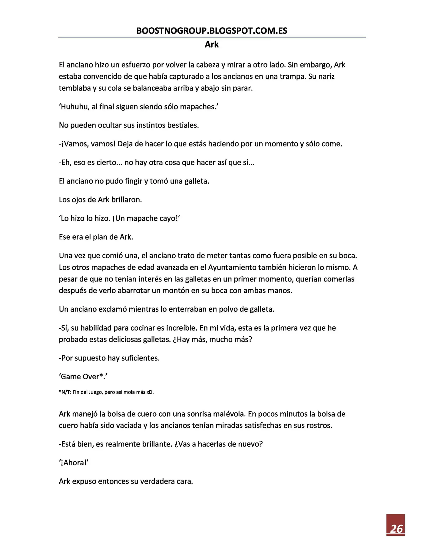 Ark (novela) (2016) - Capítulo 38 - Página 27 - LectorTMOo