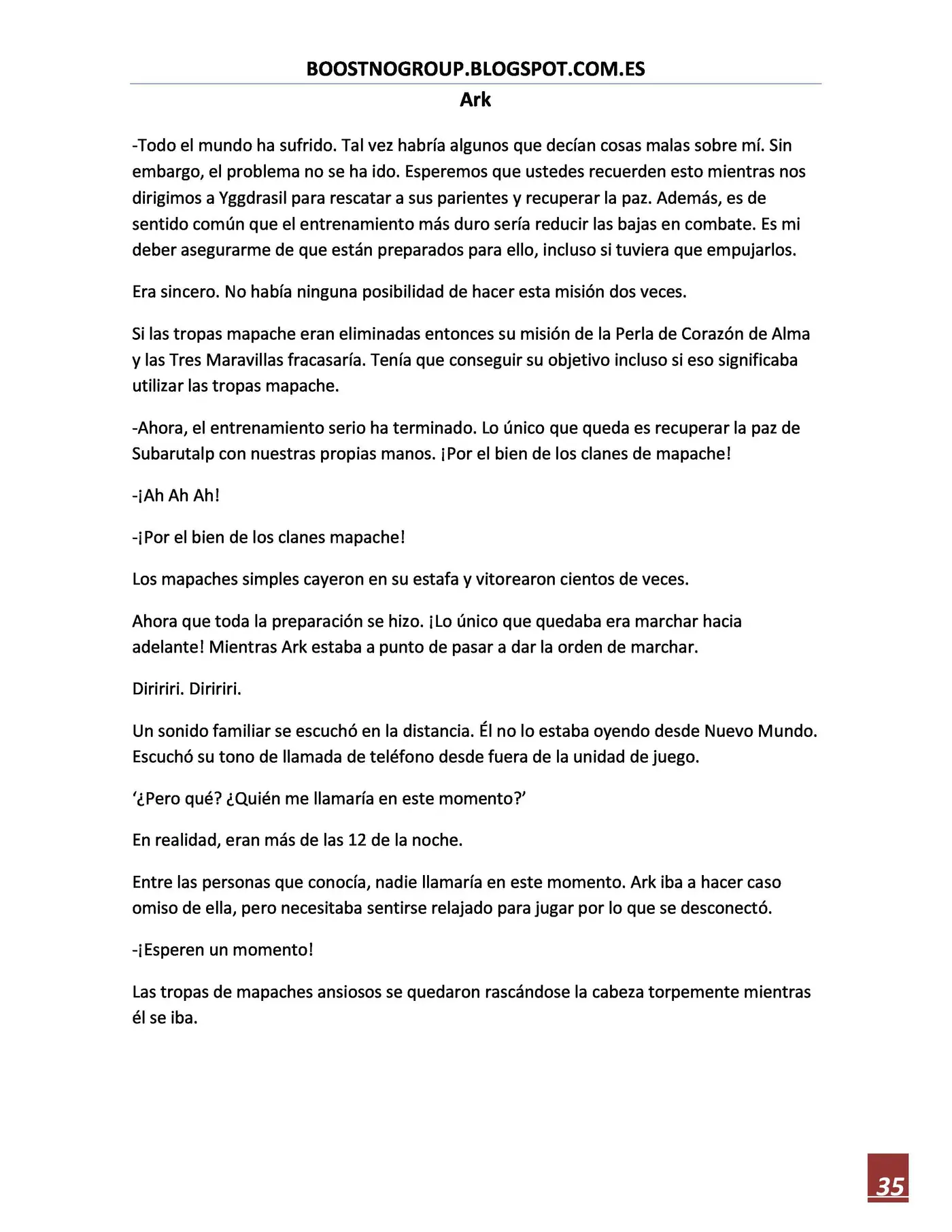 Ark (novela) (2016) - Capítulo 38 - Página 36 - LectorTMOo
