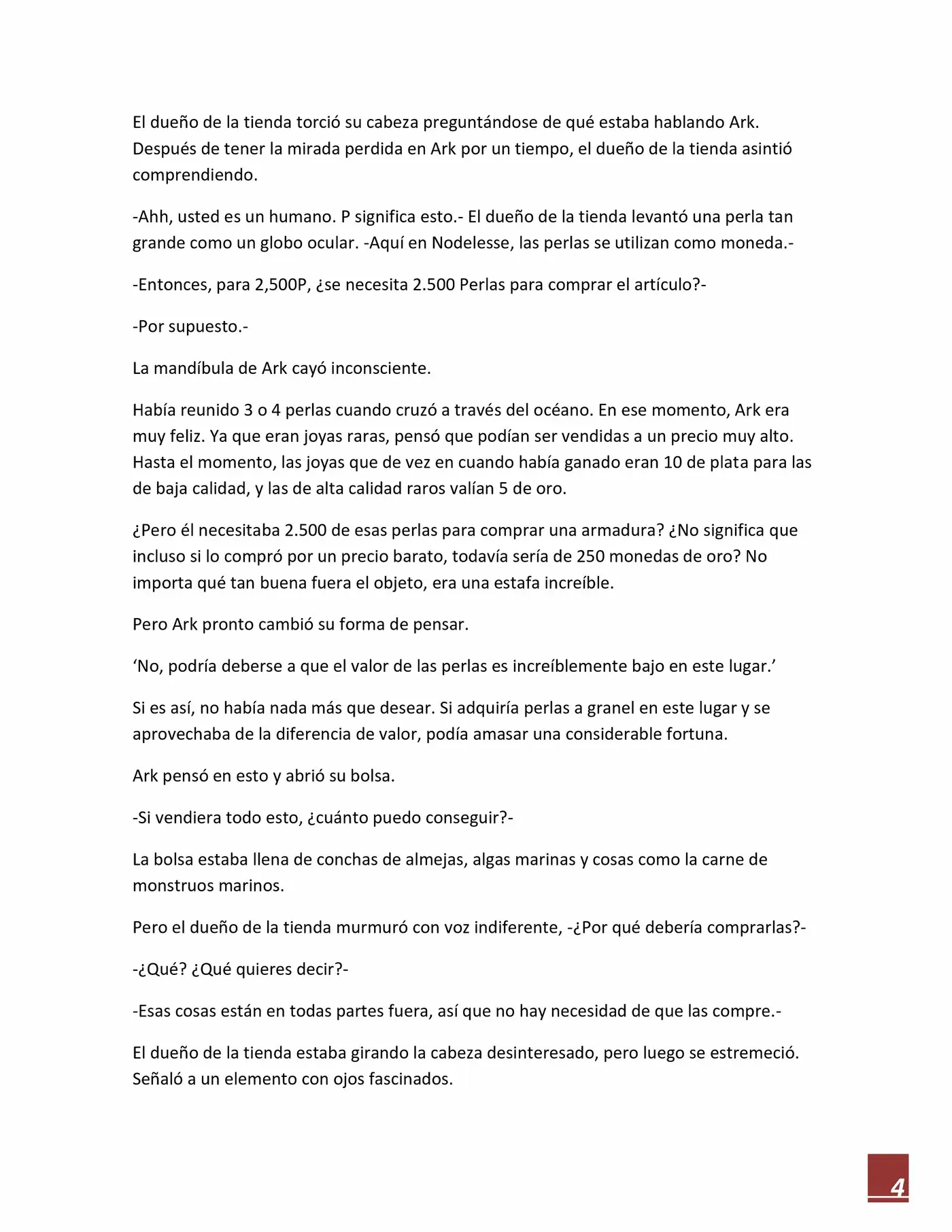 Ark (novela) (2016) - Capítulo 4 - Página 5 - LectorTMOo