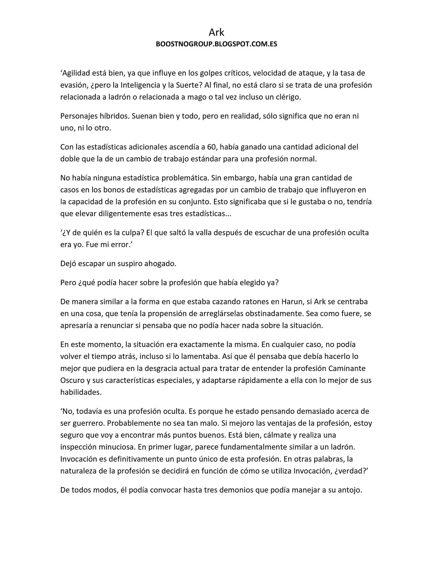 Ark (novela) (2016) - Capítulo 7 - Página 3 - LectorTMOo