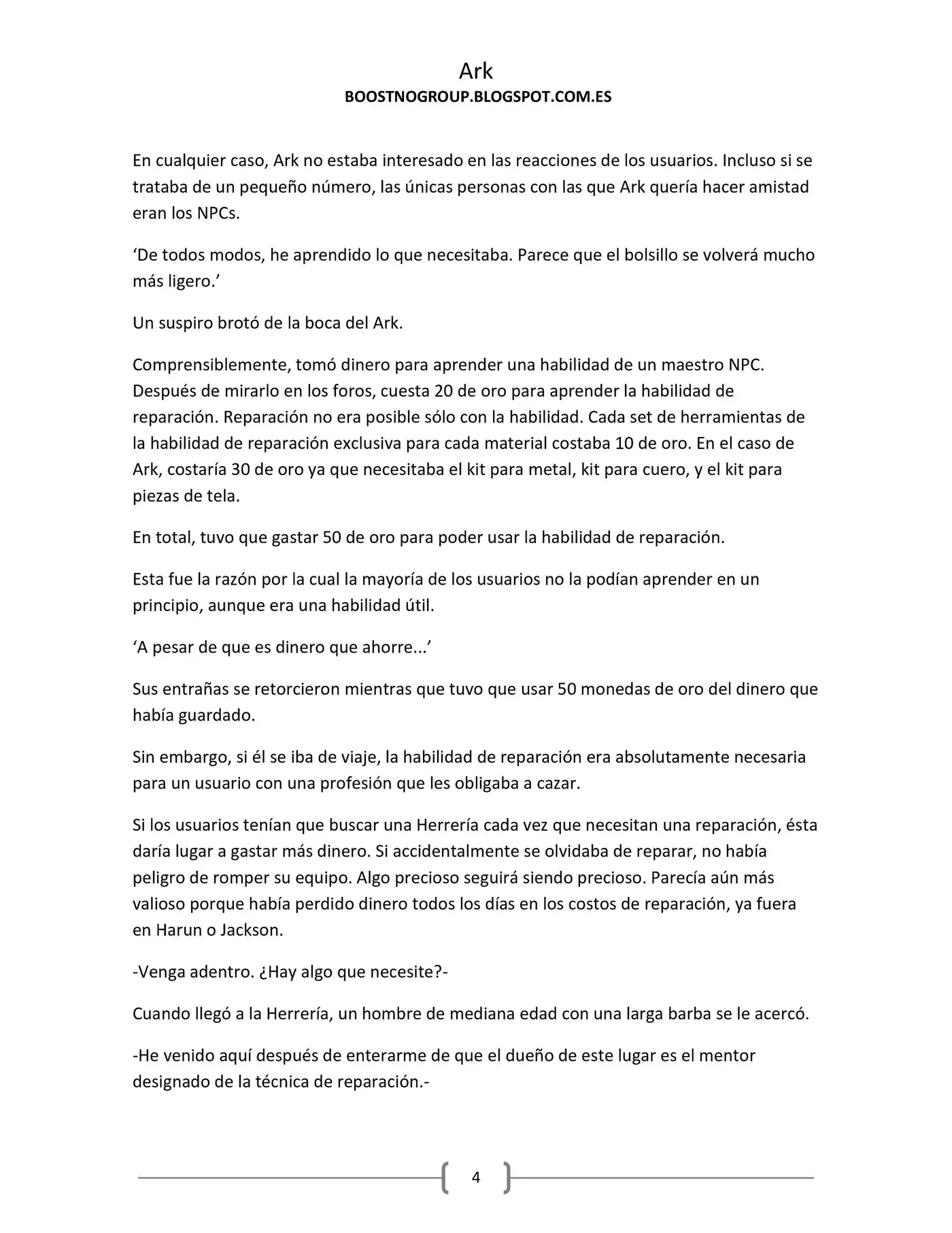 Ark (novela) (2016) - Capítulo 8 - Página 4 - LectorTMOo