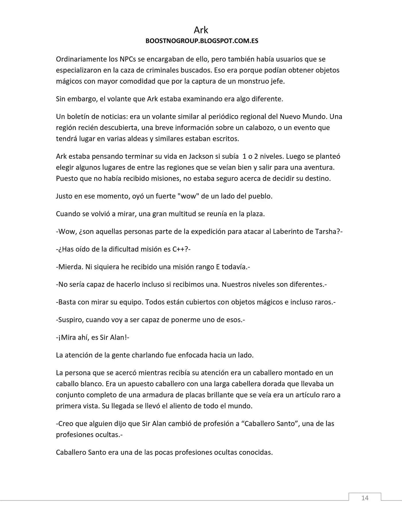 Ark (novela) (2016) - Capítulo 9 - Página 14 - LectorTMOo
