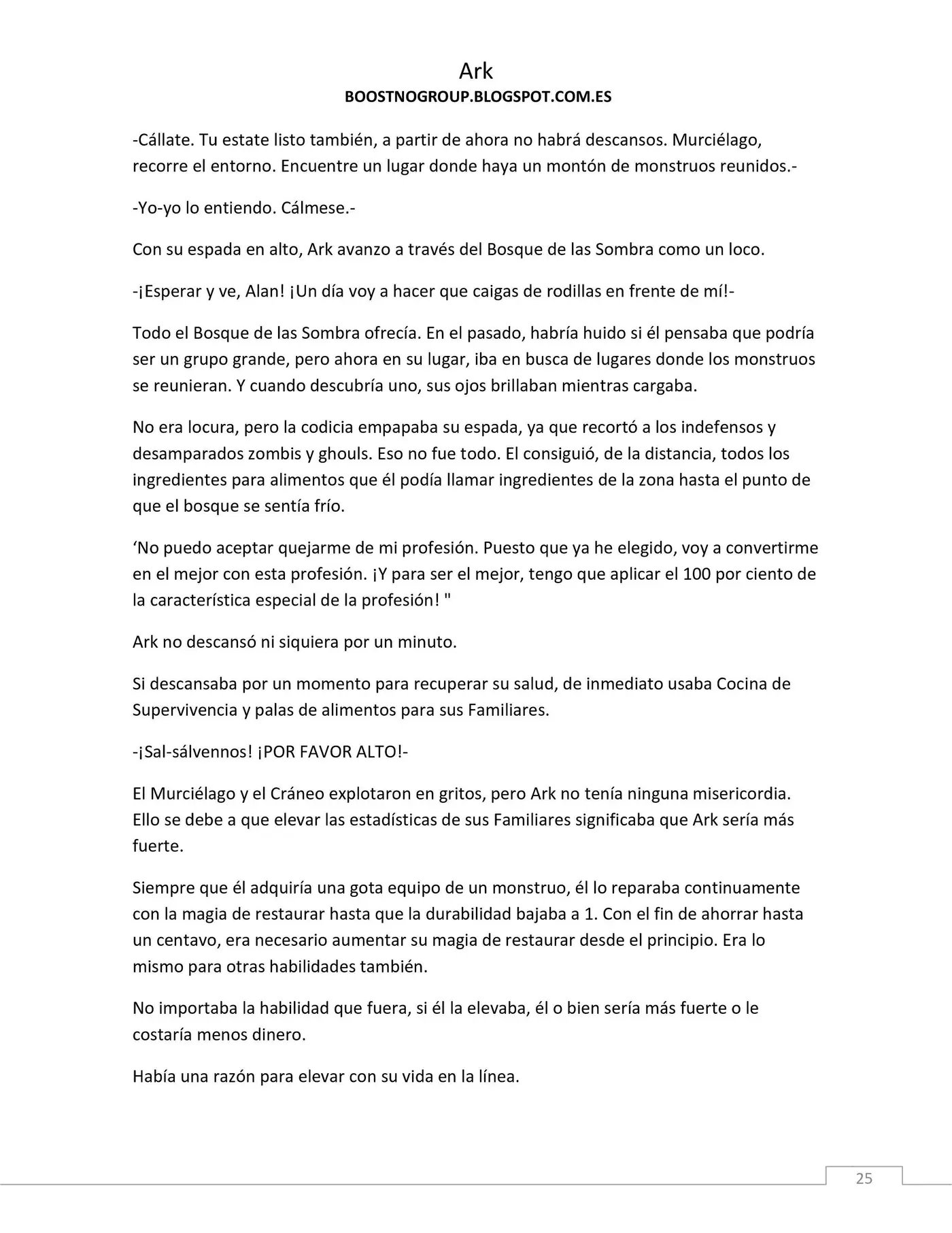 Ark (novela) (2016) - Capítulo 9 - Página 25 - LectorTMOo