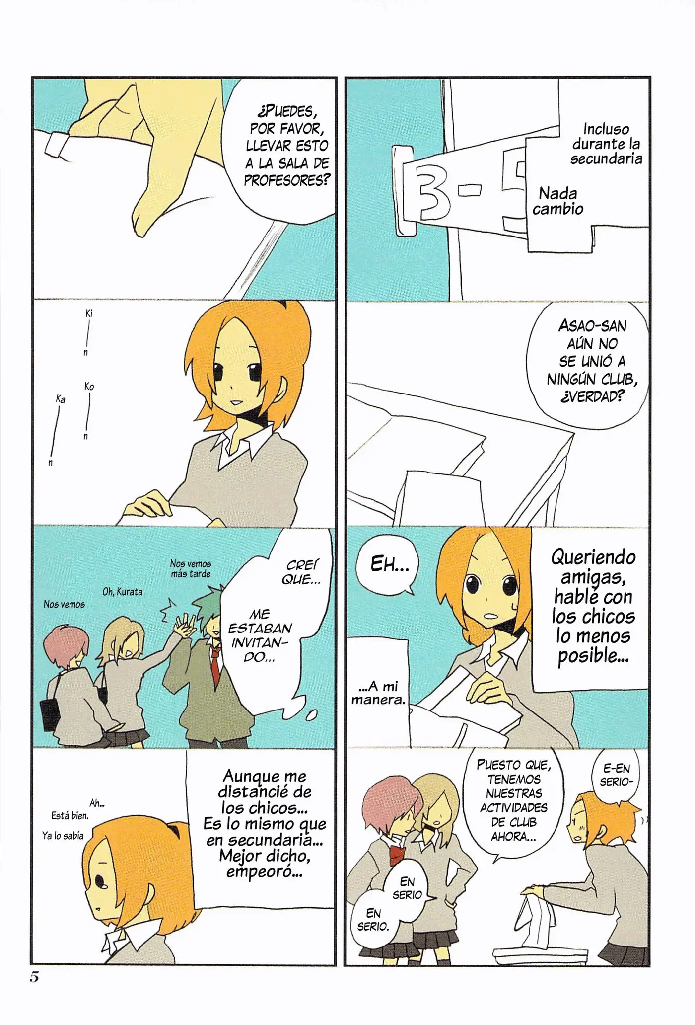 Asao-san to Kurata-kun (2009) - Capítulo 1 - Página 8 - LectorTMOo