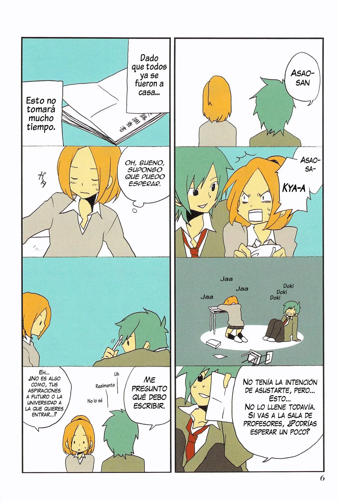 Asao-san to Kurata-kun (2009) - Capítulo 1 - Página 9 - LectorTMOo