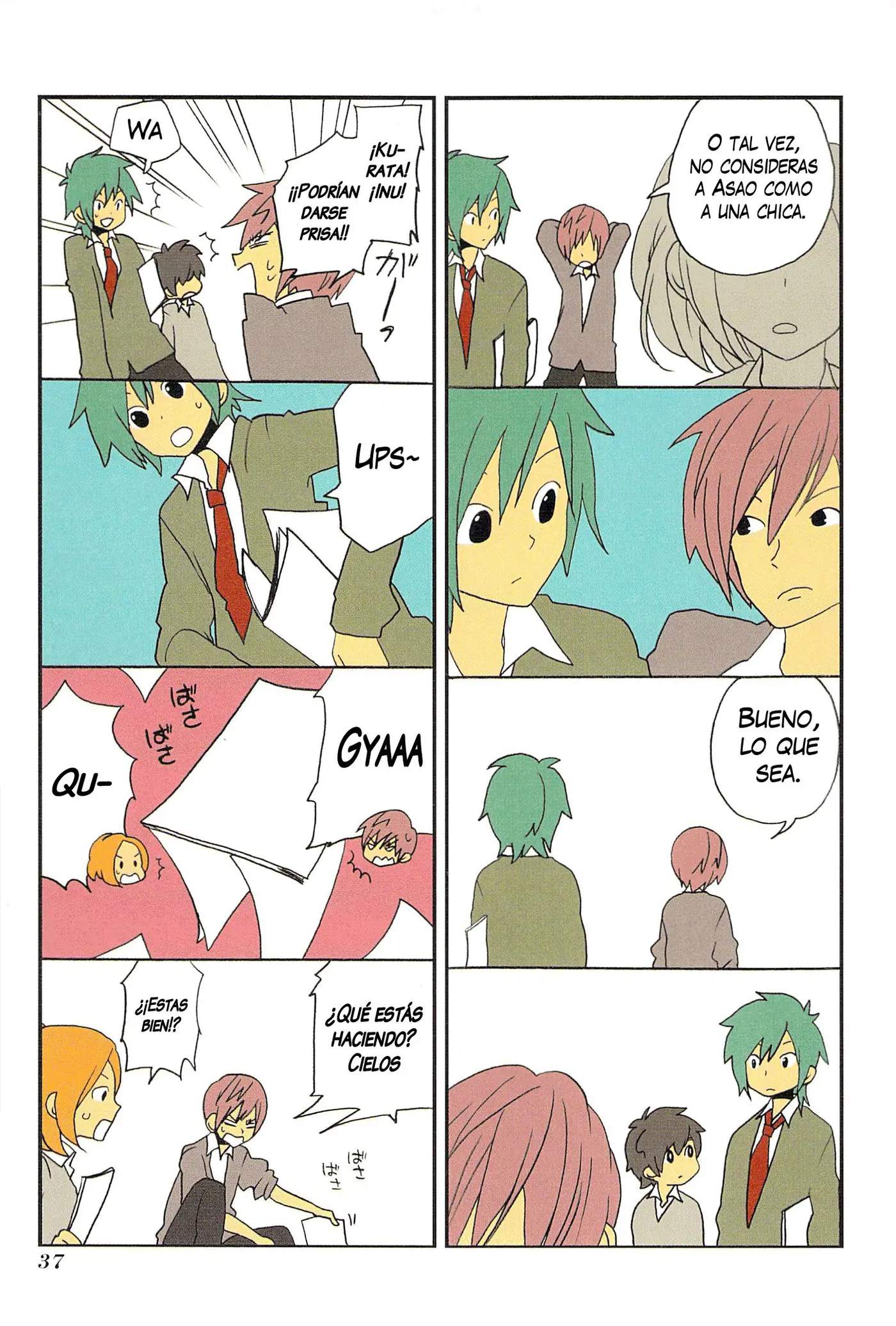 Asao-san to Kurata-kun (2009) - Capítulo 3 - Página 10 - LectorTMOo