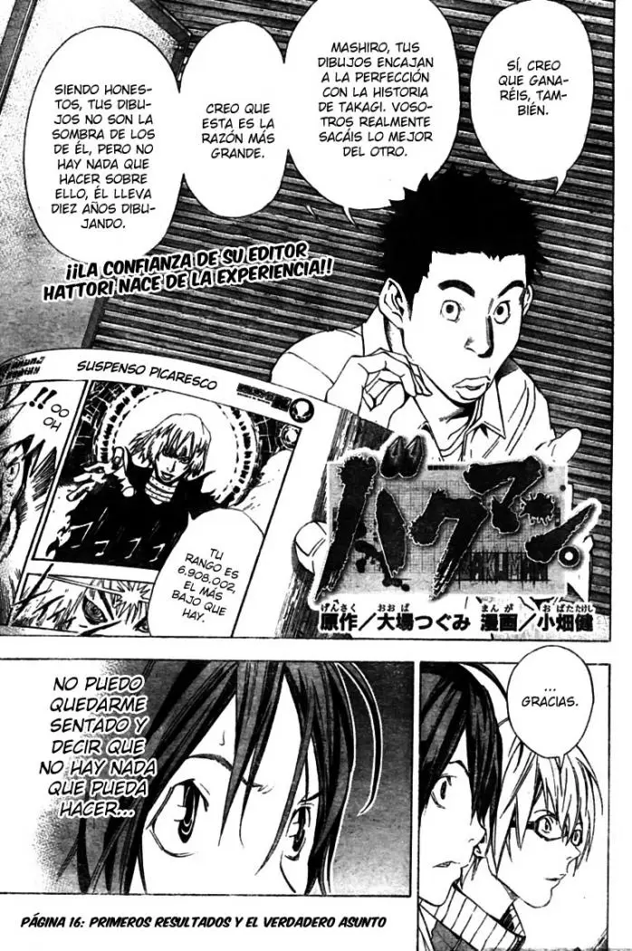 Bakuman (2008) - Capítulo 16 - Página 1 - LectorTMOo