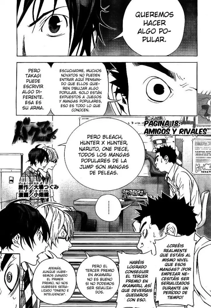 Bakuman (2008) - Capítulo 18 - Página 1 - LectorTMOo