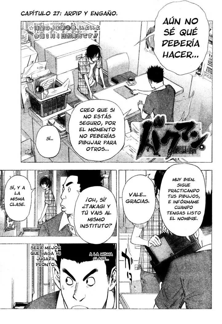 Bakuman (2008) - Capítulo 27 - Página 2 - LectorTMOo