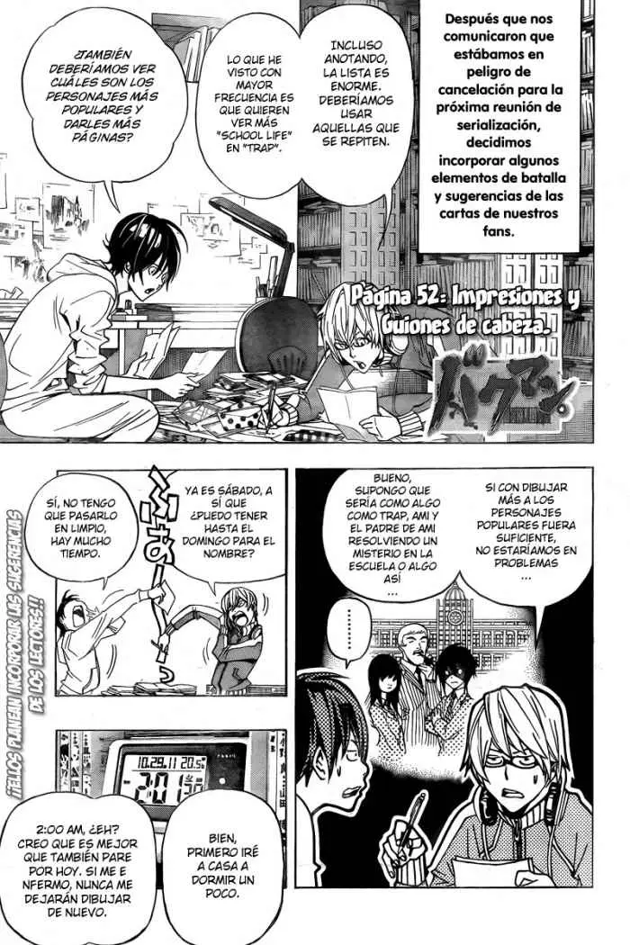 Bakuman (2008) - Capítulo 52 - Página 3 - LectorTMOo