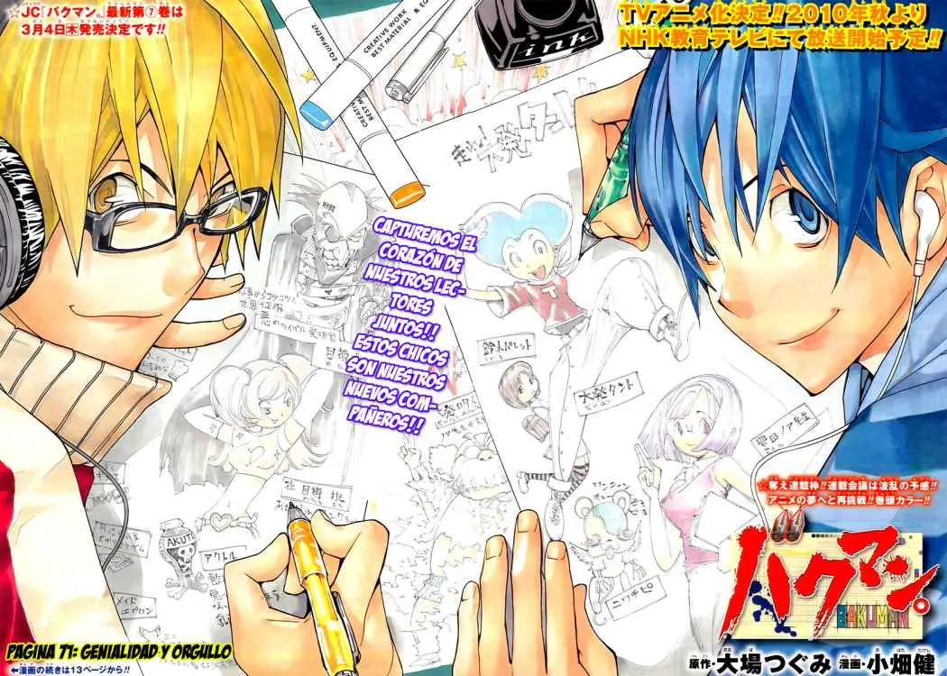 Bakuman (2008) - Capítulo 71 - Página 3 - LectorTMOo