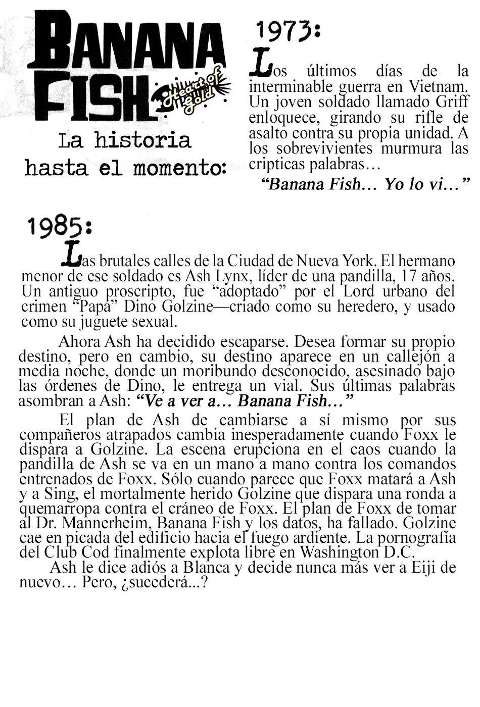 Banana Fish (1985) - Capítulo 100 - Página 8 - LectorTMOo