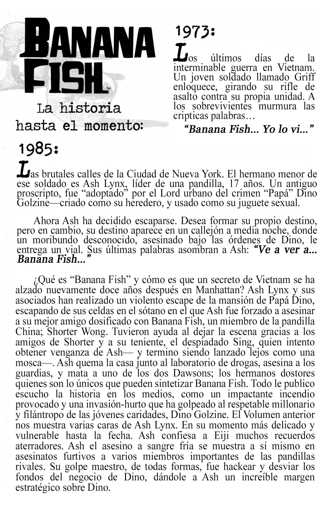 Banana Fish (1985) - Capítulo 40 - Página 6 - LectorTMOo