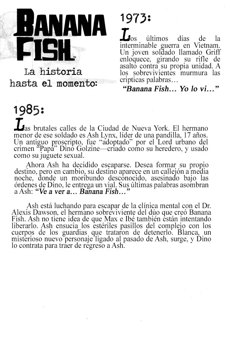 Banana Fish (1985) - Capítulo 63 - Página 6 - LectorTMOo
