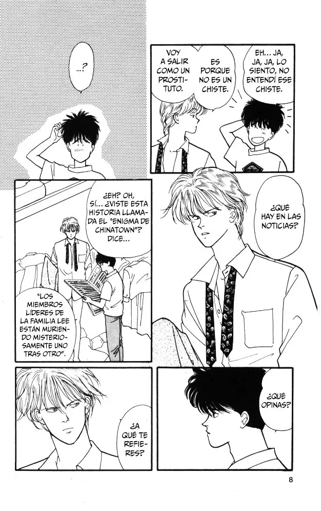 Banana Fish (1985) - Capítulo 63 - Página 9 - LectorTMOo
