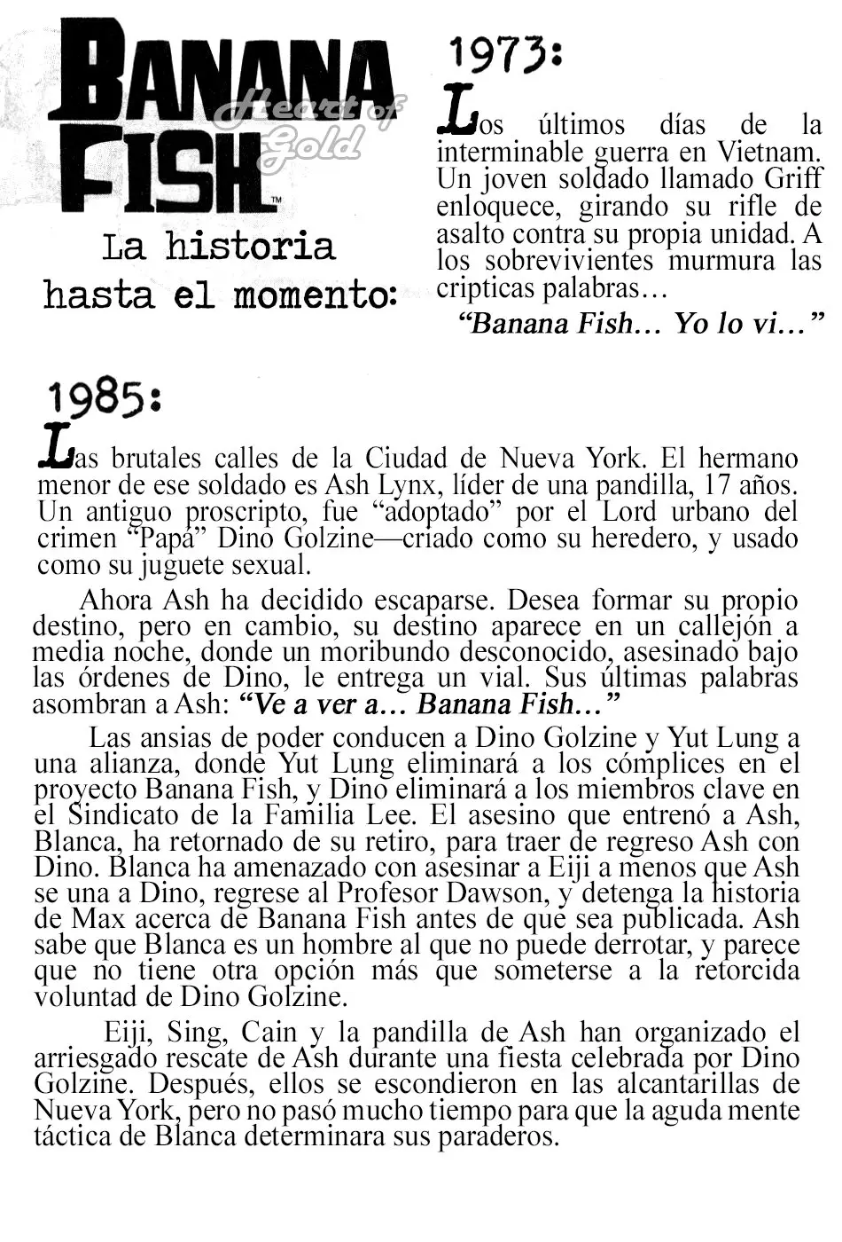Banana Fish (1985) - Capítulo 79 - Página 5 - LectorTMOo