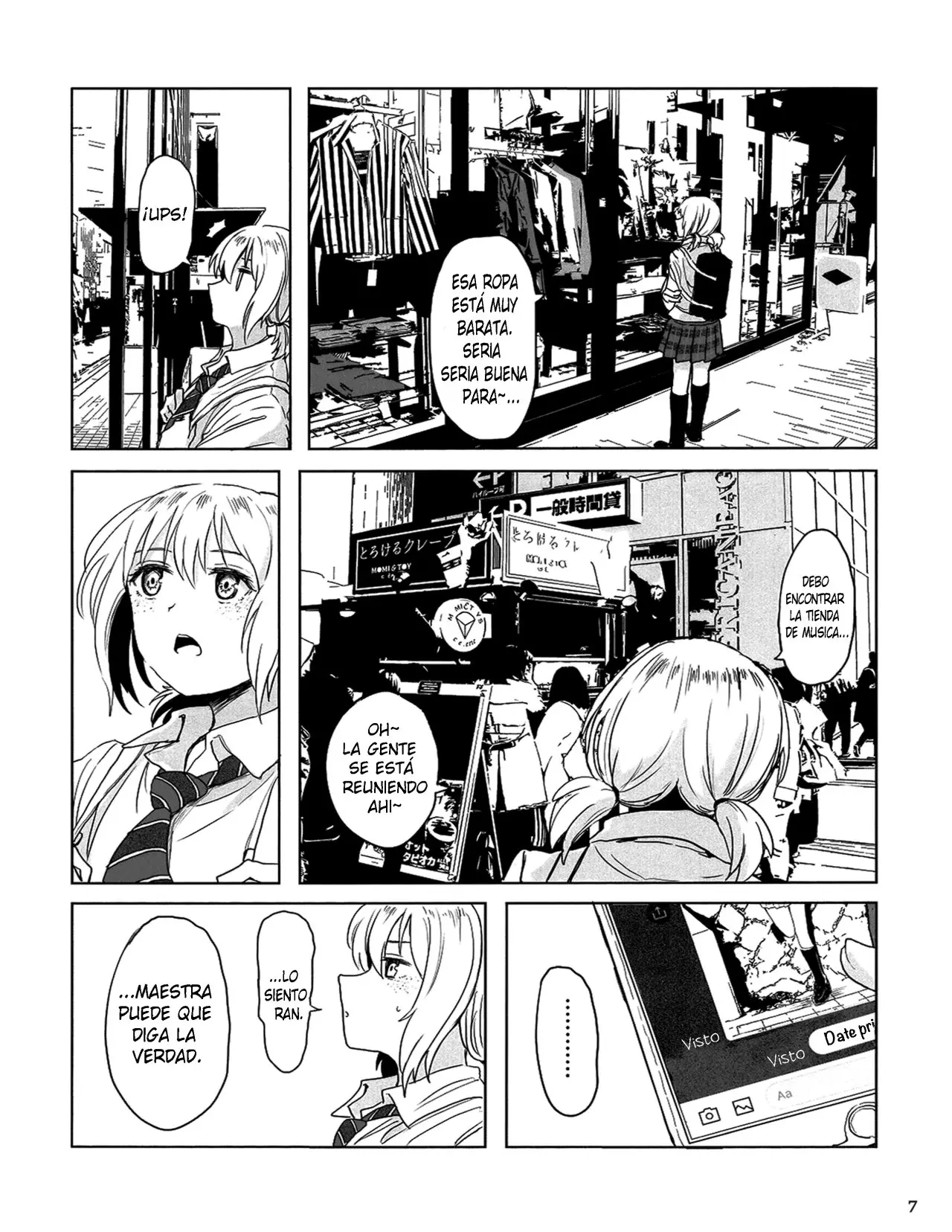 BanG Dream! CHANGE (2018) - Capítulo 1 - Página 7 - LectorTMOo