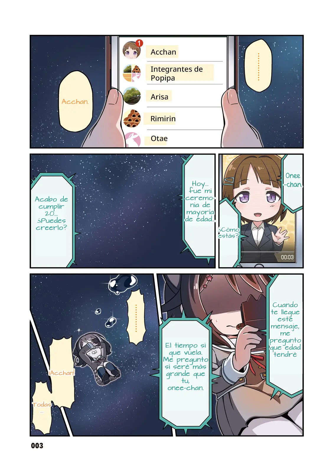 BanG Dream! Garupa☆Pico Comic Anthology (2019) - Capítulo 1 - Página 3 - LectorTMOo