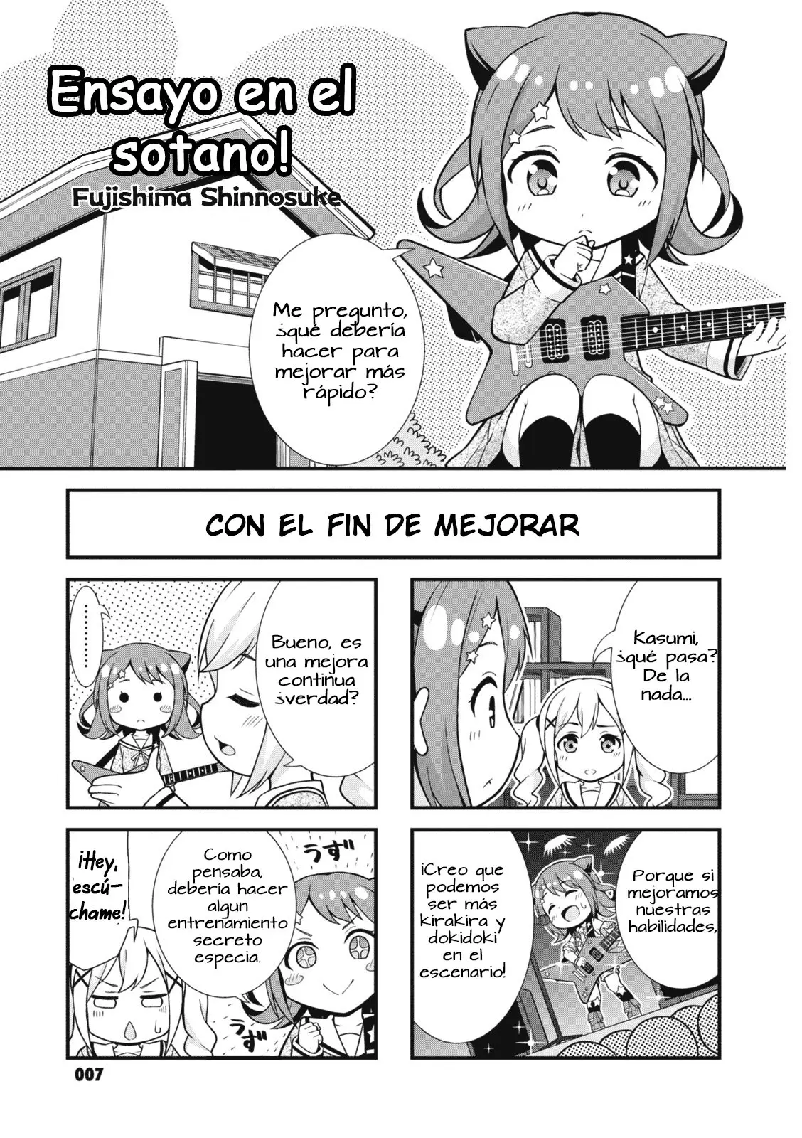 BanG Dream! Garupa☆Pico Comic Anthology (2019) - Capítulo 2 - Página 3 - LectorTMOo