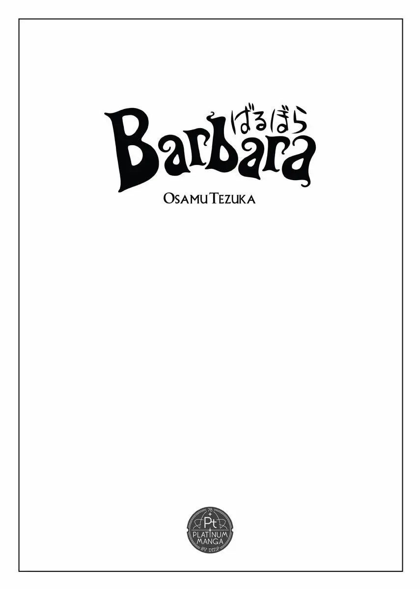 Barbara (OSAMU TEZUKA) (1973) - Capítulo 1 - Página 3 - LectorTMOo