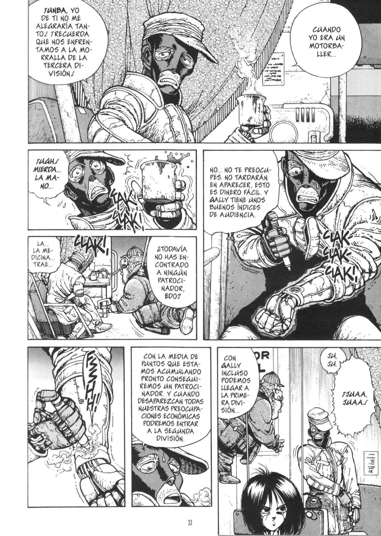 Battle Angel Alita (1991) - Capítulo 13 - Página 34 - LectorTMOo