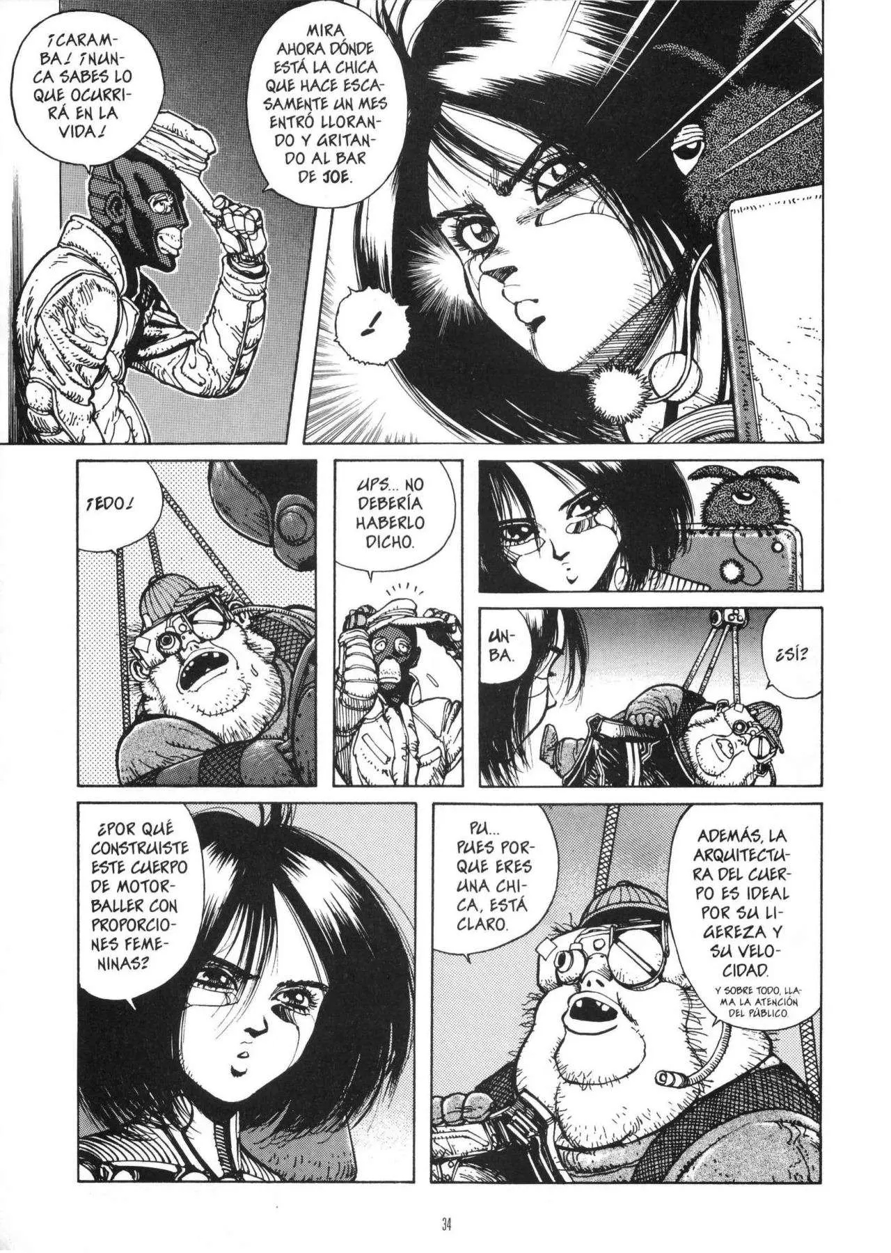 Battle Angel Alita (1991) - Capítulo 13 - Página 35 - LectorTMOo