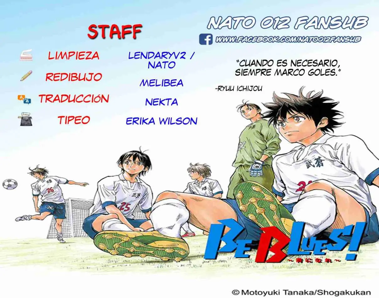 Be Blues! Ao ni nare (2011) - Capítulo 152 - Página 1 - LectorTMOo