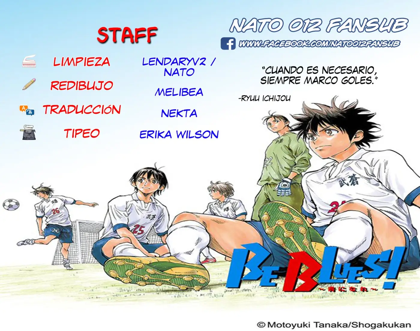 Be Blues! Ao ni nare (2011) - Capítulo 154 - Página 1 - LectorTMOo