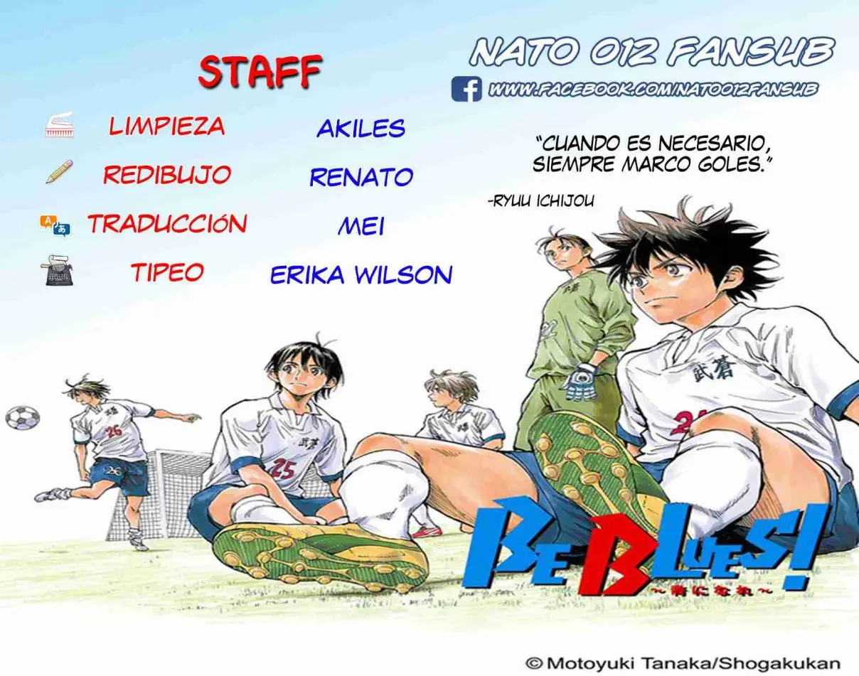 Be Blues! Ao ni nare (2011) - Capítulo 166 - Página 1 - LectorTMOo