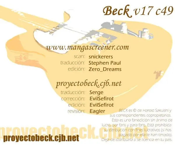 BECK: Mongolian Chop Squad (2004) - Capítulo 49 - Página 1 - LectorTMOo